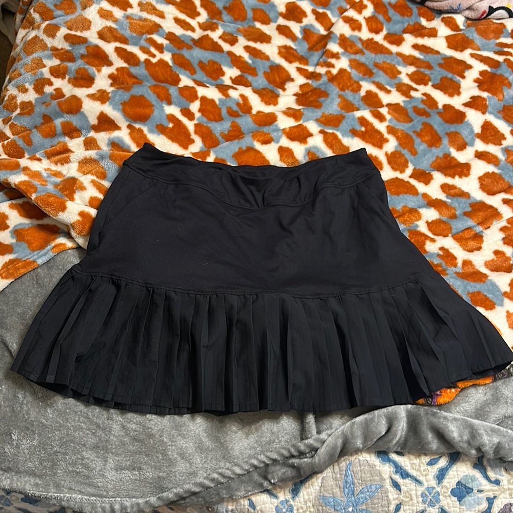 Black top golf skirt